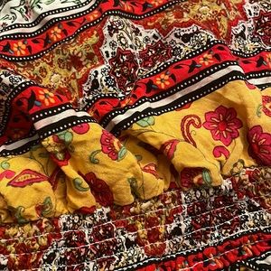 Bohemian tank multicolored